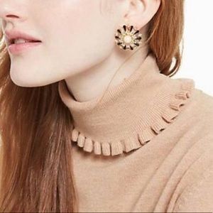 Kate Spade Jewelry Tuxedo Pearls Studs Earrings